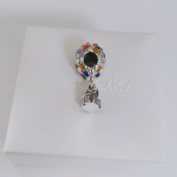 Pandora Pixar Up House & Balloons Charm S925 Sterling Silver with box - Picture 3 of 7